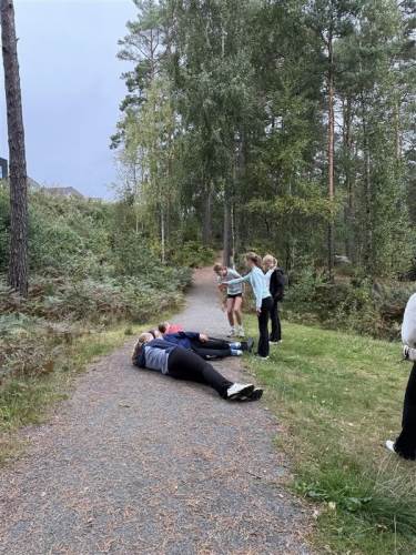 Stav med kroppen!